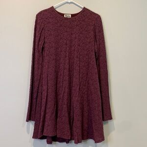 Show me your mumu size medium maroon baby doll dress